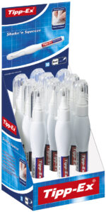 Tipp-Ex correctiestift 'Shake'n Squeeze', wit, 10 stuks in display