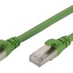 DIGITUS patchkabel PUR, Cat. 6A, S/FTP, 15,0 m, groen
