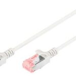 DIGITUS Slim patchkabel, Cat. 6, U/UTP, 3,0 m, grijs
