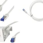 LogiLink consolidatiepunt-patchkabel, Cat. 6A, 25,0 m, lichtgrijs