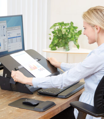 Fellowes concepthouder Hana Series, zwart