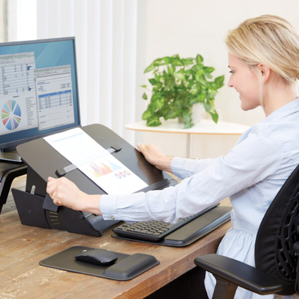 Fellowes concepthouder Hana Series, zwart