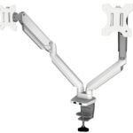 Fellowes dubbele monitorarm Platinum Series, wit