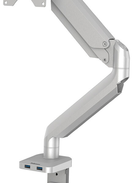 Fellowes monitorarm Platinum Series, zilver