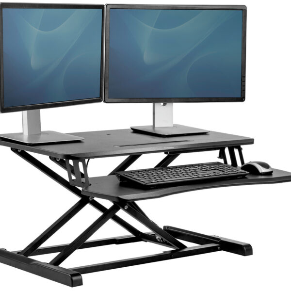 Fellowes zit-sta werkstation Corsivo, zwart