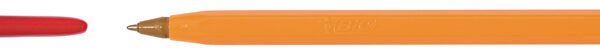 BIC balpen Orange, 0,3 mm, rood
