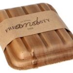 PAPSTAR snacktray 'pure', 2 vaks, maat: 255 x 175 x 55 m