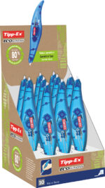 Tipp-Ex correctieroller 'ecolutions Exact Liner', 10 stuks in display