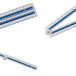 WEDO vouwliniaal, 150 mm / 300 mm, van kunststof