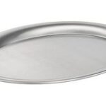 APS serveerblad KOFFIEHUIS, ovaal, roestvrij staal mat