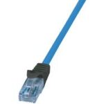 LogiLink Premium Patchkabel, Cat. 6A, U/UTP, blauw, 10 m