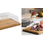 APS bamboe serveerblad met kap, 320 x 165 x 15 mm