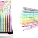Pentel tekstmarkers Illumina Flex pastel, 48 stuks in display