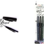 PentelArts kalligrafiestift Sign Pen Brush, zwart, set van 3
