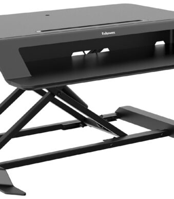 Fellowes zit-sta werkstation Lotus LT, zwart
