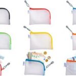 HERMA tas met ritssluiting 'Mesh Bags', DIN A7, geel