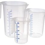 APS maatbeker STACKABLE, 2,0 liter, transparant