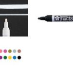 SAKURA permanentmarker Pen-touch middel, geel