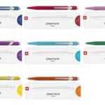 CARAN D'ACHE drukbalpen 849 Colormat-X, oranje, M, blauw