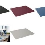 DURABLE schrijfonderlegger met decoratieve groef, PP, rood, 650 x 500 mm