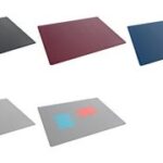 DURABLE schrijfonderlegger met afdekking, PP, zwart, 530 x 400 mm