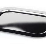 APS serveerblad FINESSE, (B)580 x (D)420 mm, zilver