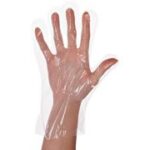 HYGOSTAR LDPE-handschoen POLYCLASSIC SOFT, M, transparant
