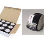 rillprint etiketten op rol, 54 x 25 mm, wit, permanent