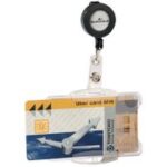 DURABLE ID-kaarthouder DUBBELBOX met Jojo, transparant 7, zwart