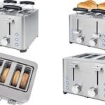 PROFI COOK 4-vaks broodrooster PC-TA 1252, roestvrij staal