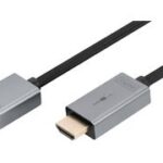 DIGITUS Displaypoorts adapterkabel, DP - HDMI type A, 4K, 3,0 m