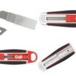 WEDO Safety-cutter Long Blade, blad: 18 mm, rood/zwart