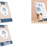 EUROPEL tafelstandaard acrylic, DIN A3 staand, schuin