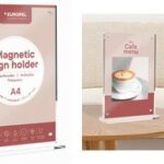 EUROPEL tafelstandaard LUXE, DIN A5 staand, recht