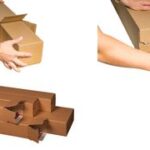 smartboxpro verzendkoker vierkant, voor DIN A2 formaat, SK, bruin