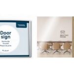 EUROPEL deurbordje, 210 x 80 mm, zilver