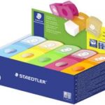 STAEDTLER vlakgum-puntenslijper combi 511 SE, 10 stuks in display