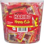 HARIBO fruitgummi HAPPY COLA, in ronde silo