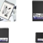 Oxford schetsboek spiraalbinding, DIN A6, 80 vel, zwart