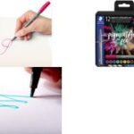 STAEDTLER viltstift pigment calligraphy pen, 12 stuks in doosje