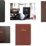 Securit menukaartmap CLASSIC, A5, zwart