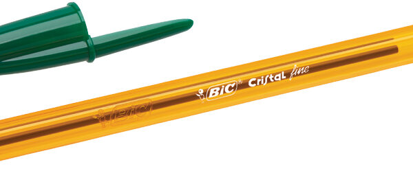 BIC balpen Cristal Fine, 0,35 mm, groen
