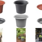 orthex bloempot / plantenpot BOTANICA, diameter: 450 mm, zwart