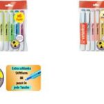 STABILO tekstmarker swing cool PASTEL, 6 stuks Ecopack