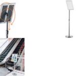 DURABLE vloerstandaard met aluminium kliklijst, DIN A3