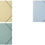 PAGNA hoekspanmap 'Pastel eco', DIN A4, PP, pastelblauw