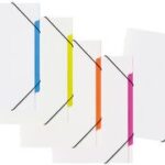 PAGNA set sorteermappen 'Coool white Trend', A4, 5 vakken