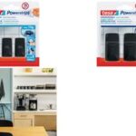 tesa Powerstrips haken SMALL rechthoekig, zwart