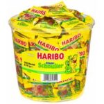 HARIBO fruitgummi SCHNULLER Minis, in ronde silo