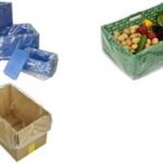 DM-folien zak met zijvouw, transparant, ca. 25 liter